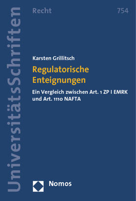 Grillitsch | Regulatorische Enteignungen | Buch | 978-3-8329-6777-2 | sack.de