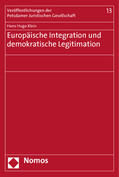 Klein |  Europäische Integration und demokratische Legitimation | Buch |  Sack Fachmedien