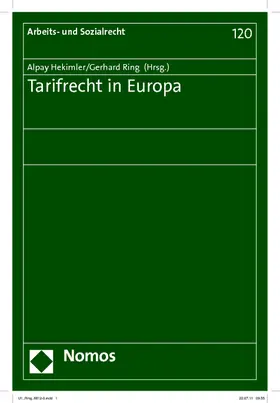 Hekimle / Hekimler / Ring | Tarifrecht in Europa | Buch | 978-3-8329-6812-0 | sack.de