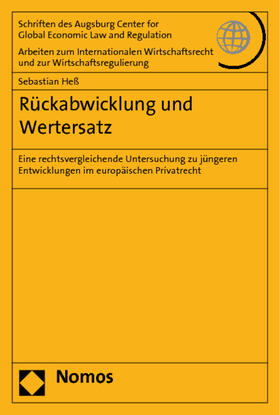 Heß | Heß, S: Rückabwicklung und Wertersatz | Buch | 978-3-8329-6844-1 | sack.de