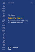 Blume |  Framing Peace | Buch |  Sack Fachmedien