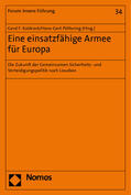 Kaldrack / Pöttering |  Eine einsatzfähige Armee für Europa | Buch |  Sack Fachmedien