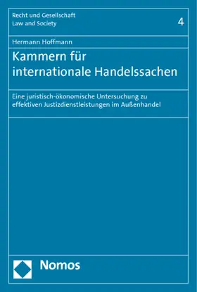 Hoffmann |  Kammern für internationale Handelssachen | Buch |  Sack Fachmedien
