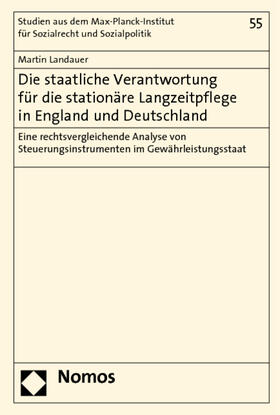 Landauer |  Landauer, M: staatliche Verantwortung/stat. Langzeitpflege | Buch |  Sack Fachmedien