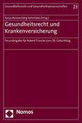 Reimer / Schnitzler |  Gesundheitsrecht und Krankenversicherung | Buch |  Sack Fachmedien