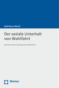 Wendt |  Wendt, W: Der soziale Unterhalt von Wohlfahrt | Buch |  Sack Fachmedien