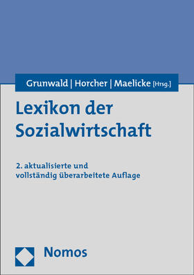 Grunwald / Horcher / Maelicke |  Lexikon der Sozialwirtschaft | Buch |  Sack Fachmedien