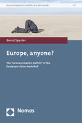 Spanier |  Europe, anyone? | Buch |  Sack Fachmedien
