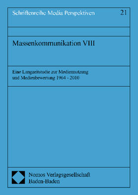 Reitze / Ridder |  Massenkommunikation VIII | Buch |  Sack Fachmedien
