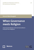 Schuppert |  When Governance meets Religion | Buch |  Sack Fachmedien