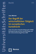 Werner |  Werner, J: Begriff der wirtschaftlichen Tätigkeit | Buch |  Sack Fachmedien
