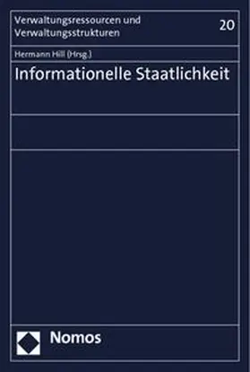 Hill |  Informationelle Staatlichkeit | Buch |  Sack Fachmedien