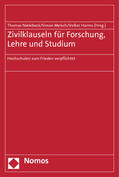 Nielebock / Meisch / Harms |  Zivilklauseln für Forschung, Lehre und Studium | Buch |  Sack Fachmedien