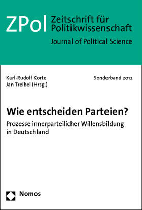 Korte / Treibel |  Wie entscheiden Parteien? | Buch |  Sack Fachmedien