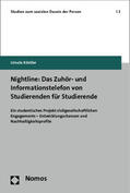 Köstler |  Köstler, U: Nightline: Das Zuhör- und Informationstelefon | Buch |  Sack Fachmedien