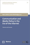 Löblich / Pfaff-Rüdiger |  Communication and Media Policy in the Era of the Internet | Buch |  Sack Fachmedien