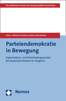 Korte / Michels / Schoofs |  Parteiendemokratie in Bewegung | Buch |  Sack Fachmedien