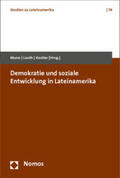Muno / Lauth / Kestler |  Demokratie und soziale Entwicklung in Lateinamerika | Buch |  Sack Fachmedien