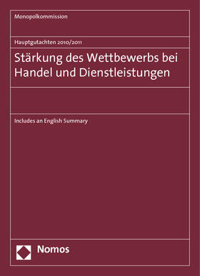 Monopolkommission | Stärkung des Wettbewerbs bei Handel und Dienstleistungen | Buch | 978-3-8329-8001-6 | sack.de