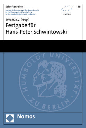 Festgabe für Hans-Peter Schwintowski | Buch | 978-3-8329-8003-0 | sack.de