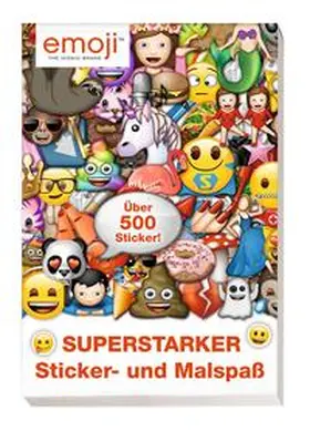 Emoji: Superstarker Sticker- und Malspaß | Buch | 978-3-8332-3492-7 | www.sack.de