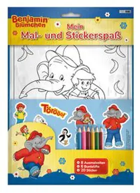 Panini | Benjamin Blümchen: Mein Mal- und Stickerspaß | Buch | 978-3-8332-4006-5 | www.sack.de