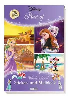 Panini | Disney Best of: Wunderschöner Sticker- und Malblock | Buch | 978-3-8332-4155-0 | www.sack.de