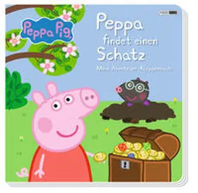Panini |  Peppa Pig: Peppa findet einen Schatz - Mein Abenteuer-Klappenbuch | Buch |  Sack Fachmedien