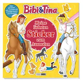Panini |  Bibi & Tina: Meine liebsten Sticker zum Ausmalen | Buch |  Sack Fachmedien
