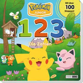 Pokémon / Panini / Both |  Pokémon Junior: 1 2 3 - Die Zahlen | Buch |  Sack Fachmedien