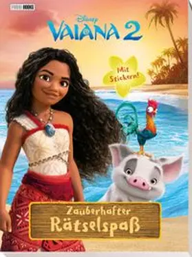 Panini |  Disney Vaiana 2: Zauberhafter Rätselspaß - Mit Stickern! | Buch |  Sack Fachmedien