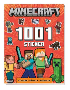 Panini |  Minecraft: 1001 Sticker: Stickern - Rätseln - Ausmalen | Buch |  Sack Fachmedien