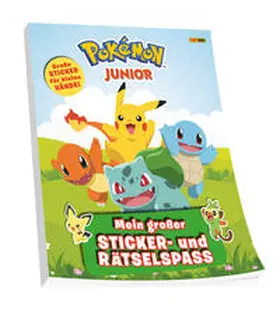 Pokémon |  Pokémon Junior: Mein großer Sticker- und Rätselspaß | Buch |  Sack Fachmedien