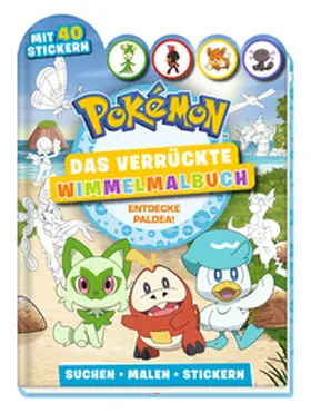 Pokémon |  Pokémon: Das verrückte Wimmelmalbuch - Entdecke Paldea! | Buch |  Sack Fachmedien