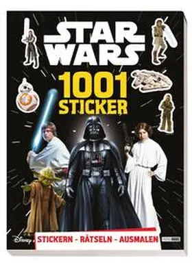Panini |  Star Wars: 1001 Sticker - Stickern - Rätseln - Ausmalen | Buch |  Sack Fachmedien