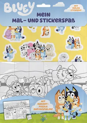 Panini | Bluey: Mein Mal- und Stickerspaß | Buch | 978-3-8332-4680-7 | www.sack.de