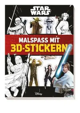Panini |  Star Wars: Malspaß mit 3D-Stickern | Buch |  Sack Fachmedien