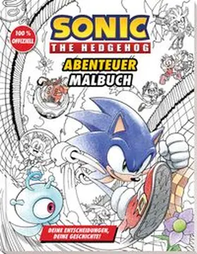 Flynn / Thomas |  Sonic The Hedgehog: Das offizielle Abenteuer-Malbuch - Deine Entscheidungen, deine Geschichte! | Buch |  Sack Fachmedien