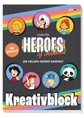Panini |  Heroes of Childhood: Die Helden deiner Kindheit - Kreativblock | Buch |  Sack Fachmedien