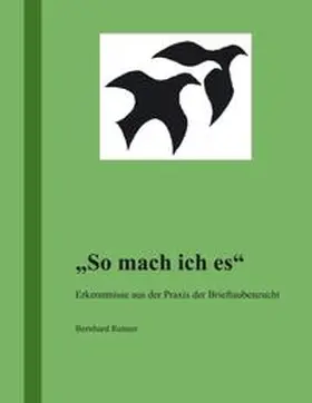 Renner |  So mach ich es | Buch |  Sack Fachmedien