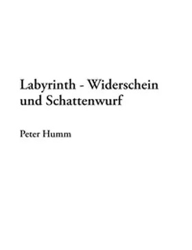 Humm |  Labyrinth - Widerschein und Schattenwurf | Buch |  Sack Fachmedien