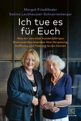 Friedländer / Leutheusser-Schnarrenberger / Hellen |  Ich tue es für Euch | eBook | Sack Fachmedien