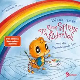 Amft |  Die kleine Spinne Widerlich und die Regenbogenfarben (Pappbilderbuch) | Buch |  Sack Fachmedien