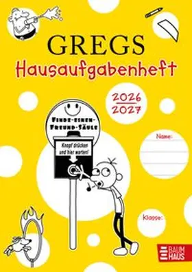 Kinney |  Gregs Hausaufgabenheft 2026/2027 | Sonstiges |  Sack Fachmedien