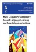 Pamies / Nadal / Bretana |  Multi-Lingual Phraseography: Second Language Learning and Translation Apllications | Buch |  Sack Fachmedien