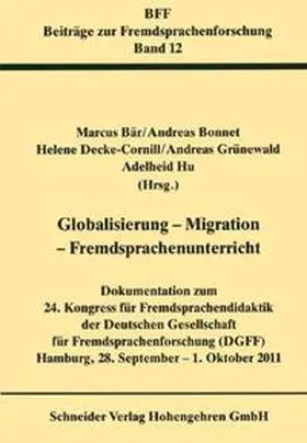 Bär / Bonnet / Decke-Cornill |  Globalisierung - Migration - Fremdsprachenunterricht | Buch |  Sack Fachmedien