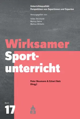 Neumann / Balz |  Wirksamer Sportunterricht | Buch |  Sack Fachmedien