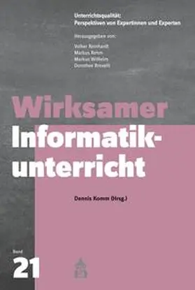 Komm / Reinhardt / Rehm |  Wirksamer Informatikunterricht | Buch |  Sack Fachmedien