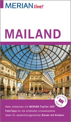 Kirchner |  MERIAN live! Reiseführer Mailand | Buch |  Sack Fachmedien
