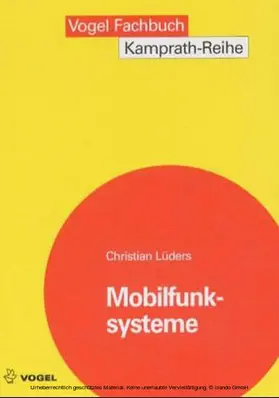 Lüders |  Mobilfunksysteme | eBook | Sack Fachmedien
